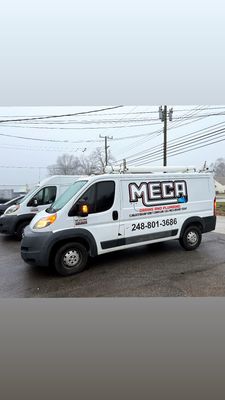 MECA Drains & Plumbing Logo