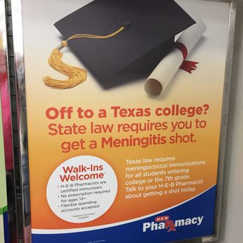 H-E-B Pharmacy - State law requires immunization. Wow. - Drugstores Near Me - San Antonio, Texas H-E-B Pharmacy - State law requires immunization. Wow. - Drugstores Near Me - San Antonio, Texas