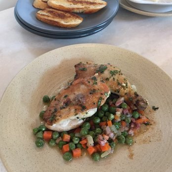 Rue Saint Marc - The roasted Cornish hen with English peas! - French Near Me - Jacksonville, Florida Rue Saint Marc - The roasted Cornish hen with English peas! - French Near Me - Jacksonville, Florida