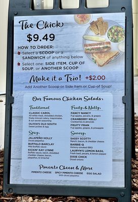 Menu photo 7 Chicken Salad Chick St. Johns, FL