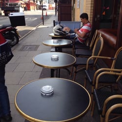 Outdoors at Cafe Nero