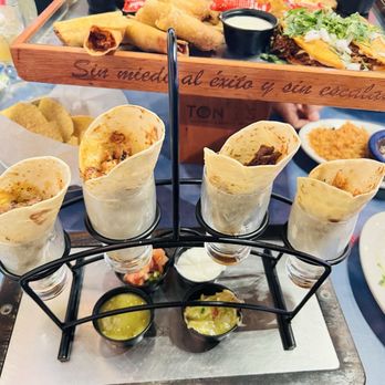 Tony's Cantina Mexican Grill - Taco Shots (4) and Sampler Tijuana - Mexican Near Me - Jacksonville, Florida Tony's Cantina Mexican Grill - Taco Shots (4) and Sampler Tijuana - Mexican Near Me - Jacksonville, Florida