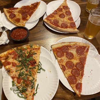 Five Points Pizza - Veggie slice of the day and pepperoni! - Italian Near Me - Nashville, Tennessee Five Points Pizza - Veggie slice of the day and pepperoni! - Italian Near Me - Nashville, Tennessee