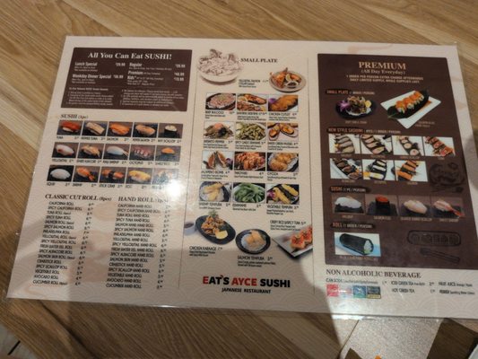 Menu photo 8 Eat's Ayce Sushi Alhambra, CA Menu photo 8 Eat's Ayce Sushi Alhambra, CA