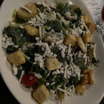 Yard House - Small Kale & Romaine Caesar (made vegan - sub vegan cheese for Parmesan & sub balsamic vinaigrette for Caesar) So good! - New American Near Me - Boca Raton, Florida