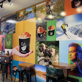 Rush Bowls - Photo Mural - Acai Bowls Near Me - Boise, Idaho