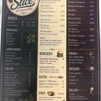 Slice Deli - The amazing menu - Italian Near Me - Las Vegas, Nevada Slice Deli - The amazing menu - Italian Near Me - Las Vegas, Nevada