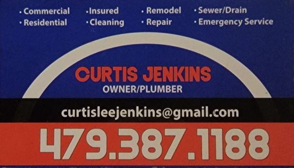 Curtis Jenkins Plumber Logo