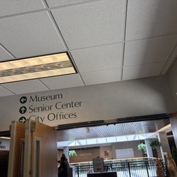 Entrance into the museum. Entrance into the museum.