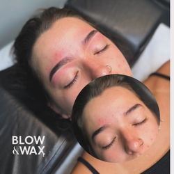 Blow And Wax - Brow reshaping & waxing!