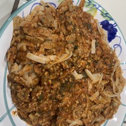Gluten-free fettuccine and clams a la carte (to-go)