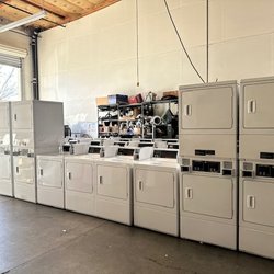 F & B Coin Laundry - Some washer and dryers ready for delivery at our Santa Rosa warehouse