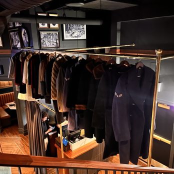 Coat Room - clothes hanging on a rail - Speakeasies Near Me - Saratoga Springs, New York Coat Room - clothes hanging on a rail - Speakeasies Near Me - Saratoga Springs, New York