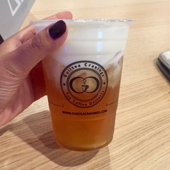 Guiltea Cravings - Sea salt winter melon green tea - yummmyy :) - Coffee & Tea Near Me - San Diego, California