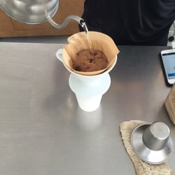 Achilles Coffee Roasters - Third, water is added