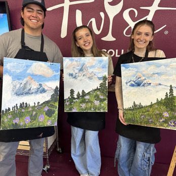 Painting with a Twist - Group paintings - Paint & Sip Near Me - Fort Collins, Colorado Painting with a Twist - Group paintings - Paint & Sip Near Me - Fort Collins, Colorado