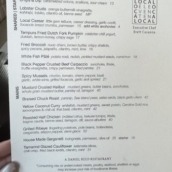 Local 11 Ten - Menu - New American Near Me - Savannah, Georgia Local 11 Ten - Menu - New American Near Me - Savannah, Georgia