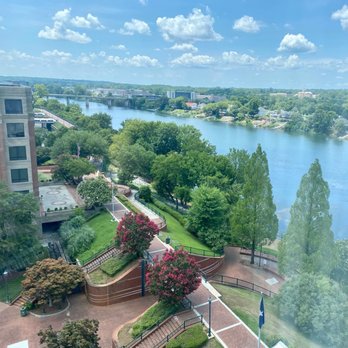 Augusta Marriott at the Convention Center - View from room 1030 - Hotels Near Me - Augusta, Georgia