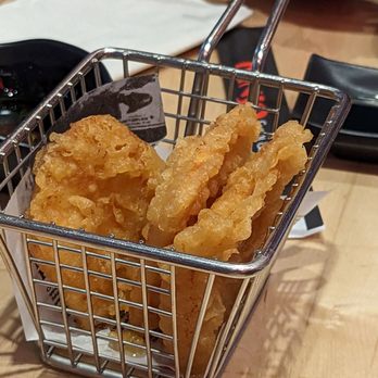 Kinjo Sushi & Grill - Yam tempura - Japanese Near Me - Calgary, Alberta Kinjo Sushi & Grill - Yam tempura - Japanese Near Me - Calgary, Alberta