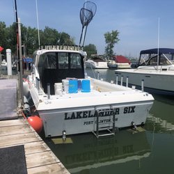 Lakeland Charter Service - Clean and modern boat (I heard Chris has 5 other boats in his charter fleet).