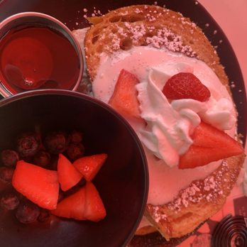 Rebel Cheese - Strawberry cheesecake French toast this place is to die for and all vegan wow - Vegan Near Me - Austin, Texas Rebel Cheese - Strawberry cheesecake French toast this place is to die for and all vegan wow - Vegan Near Me - Austin, Texas