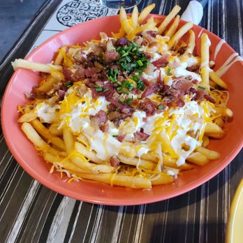 Baby's - Loaded baked potato fries - American Near Me - Indianapolis, Indiana Baby's - Loaded baked potato fries - American Near Me - Indianapolis, Indiana