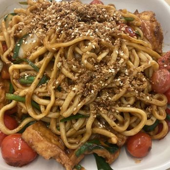 Mamahuhu - Tomato Garlic Chow Mein ($14) - Chinese Near Me - Mill Valley, California