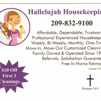 Hallelujah Housekeeping - Home Cleaning Near Me - Tracy, California Hallelujah Housekeeping - Home Cleaning Near Me - Tracy, California
