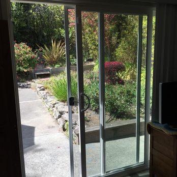 Gentle Home Care - Looking out of the sliding glass door into the back patio yard. - Assisted Living Facilities Near Me - San Rafael, California Gentle Home Care - Looking out of the sliding glass door into the back patio yard. - Assisted Living Facilities Near Me - San Rafael, California