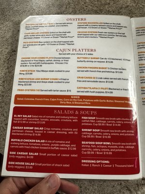 Menu photo 6 El Rey Crawfish & Oyster Bar Lockhart, TX