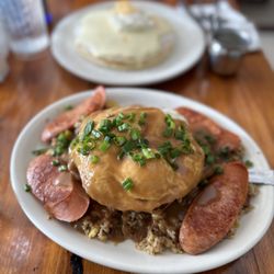 Moke’s Bread And Breakfast - Home-made Corned Beef Hash ($17)