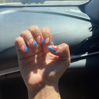Lacquer Nails And Spa Tempe - Angie did such a great job with my nails! She added her own touch to the design I showed her. Definitely recommend Angie! - Nail Salons Near Me - Tempe, Arizona