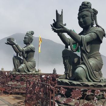 天壇大佛 - Bronze Bodhisattva Statues making offerings along the lower tier (01/05/19). #HongKong #LantauIsland #China #Buddhism #Traveling - Buddhist Temples Near Me - Hong Kong, HK 天壇大佛 - Bronze Bodhisattva Statues making offerings along the lower tier (01/05/19). #HongKong #LantauIsland #China #Buddhism #Traveling - Buddhist Temples Near Me - Hong Kong, HK