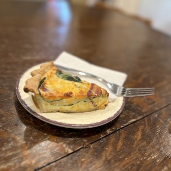 Hillcrest Coffee - Bacon & Spinach Quiche - Coffee & Tea Near Me - Lakeland, Florida Hillcrest Coffee - Bacon & Spinach Quiche - Coffee & Tea Near Me - Lakeland, Florida