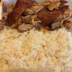 Sazon Tropical - Pernil and white rice