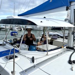 Templars Charters - Captain Scott ready to launch us for some fun!