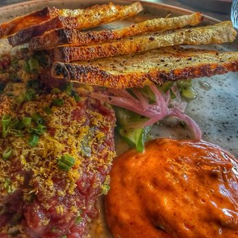Good Folk - Bison tartar, the best - Canadian (New) Near Me - Banff, Alberta