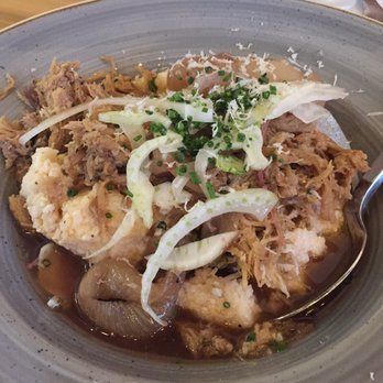 Everly - Pulled pork and grits - New American Near Me - Madison, Wisconsin