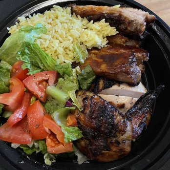 Chicken Feastin - a plate of chicken, rice, and vegetables - Chicken Shop Near Me - Brooklyn, New York Chicken Feastin - a plate of chicken, rice, and vegetables - Chicken Shop Near Me - Brooklyn, New York