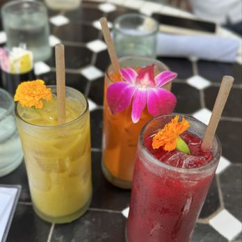 Domingo - Fresh Pressed Juice - we got one of each! - Cocktail Bars Near Me - San Antonio, Texas