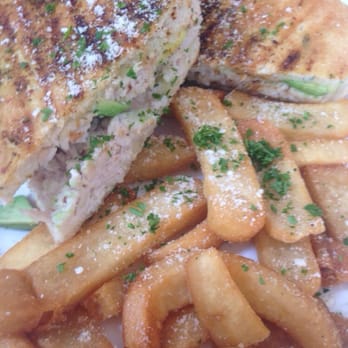 Kula Bistro - Turkey and avocado panini with fries- Devine!!!! - Italian Near Me - Kula, Hawaii
