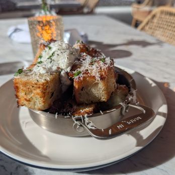 North Italia - White truffle garlic bread - Italian Near Me - Brea, California