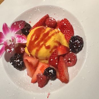 Tantalum Restaurant - Mango Sorbet - Asian Fusion Near Me - Long Beach, California