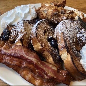 Tupelo Honey Southern Kitchen & Bar - Pecan pie French toast with fried chicken - Southern Near Me - Denver, Colorado Tupelo Honey Southern Kitchen & Bar - Pecan pie French toast with fried chicken - Southern Near Me - Denver, Colorado
