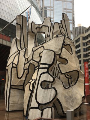 Monument with Standing Beast by null