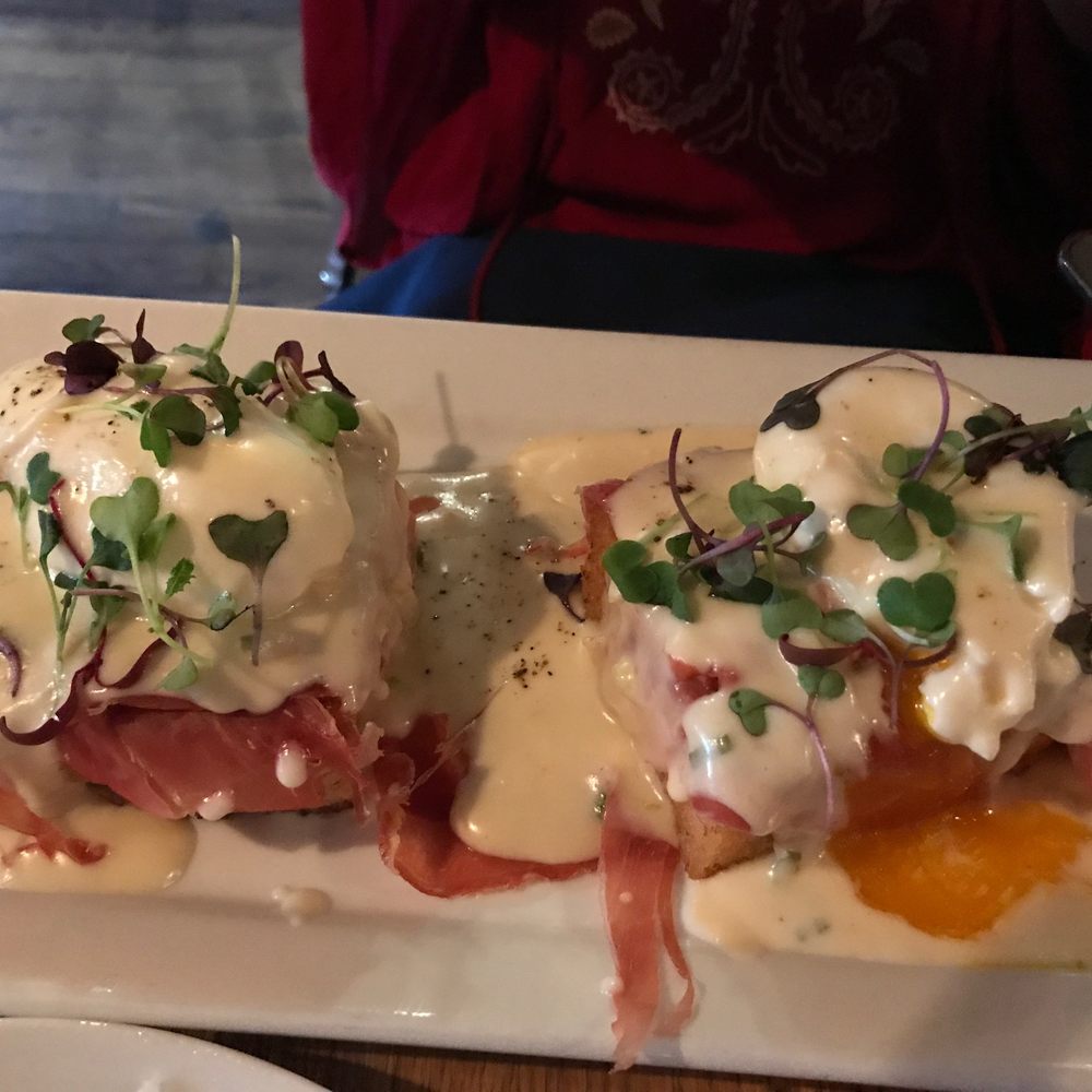 Barrel - croque madam, sort of, more like southern eggs benedict - New American Near Me - Washington, DC, District of Columbia
