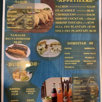 Asaderos - Menu - Salvadoran Near Me - Lancaster, Texas Asaderos - Menu - Salvadoran Near Me - Lancaster, Texas