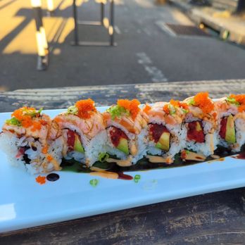 Koya Sushi - The PDX role is a delicious tribute to our city. It features spicy tuna and avocado. - Japanese Near Me - Beaverton, Oregon
