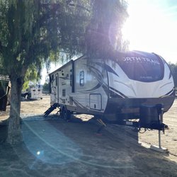 SS RV Rentals - Camping out with the horse corrals at Temecula Ranch Company