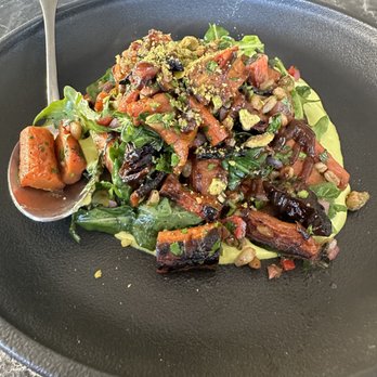 Buccan - Grilled carrot salad - New American Near Me - Palm Beach, Florida